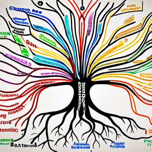 Home 11 ** A vibrant, interconnected mind map radiating outward from a central topic like "Successful Marketing Campaign." Branches extend to related concepts like "Customer Psychology," "Social Media Engagement," "Data Analysis," and "Creative Content." Visualize colorful lines connecting the concepts, illustrating relationships and influences. The overall impression should be one of clarity, insight, and dynamic understanding.
**
