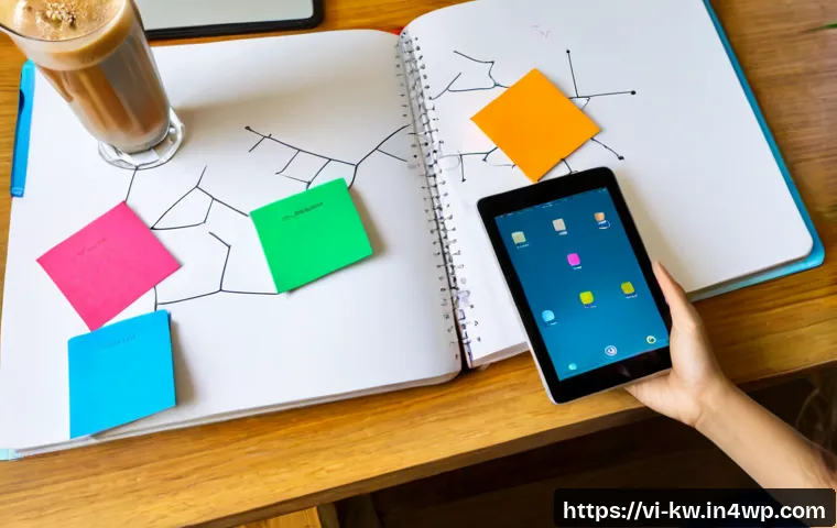 Home 11 개념 맵핑 도구 비교 최고의 선택은 - Photorealistic overhead view of a Vietnamese university student comparing two concept-mapping method...